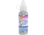 Hornbach Glitterglue Confetti Sterne silber Flasche 53 ml