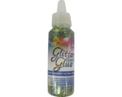 Glitterglue Flasche 53 ml Confetti Sterne gold