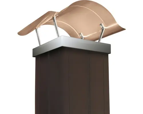 Zambelli Kaminhaube Kupfer 670 x 670 mm