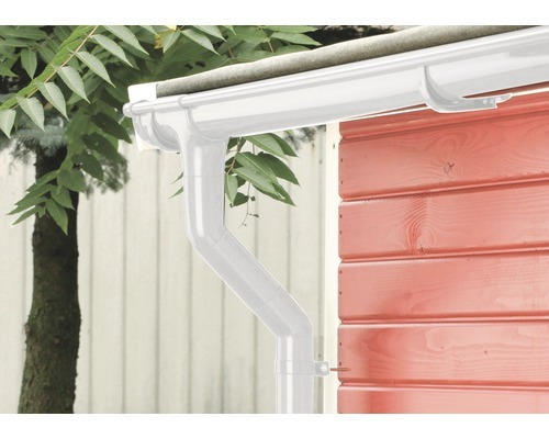 Marley Dachrinnenset für Seitenlänge 3 m Fenstergrau RAL 7040 NW 75 mm