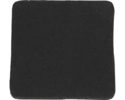 Tarrox Anti rutsch Gummi 25x25 mm schwarz 9 Stück selbstklebend