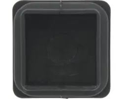 Tarrox Stopfen für 4 Eck Rohr 25x25 mm schwarz 16 Stück