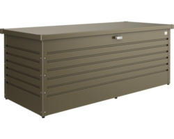 Auflagenbox biohort FreizeitBox 180, 181 x 79 x 71 cm, bronze-metallic