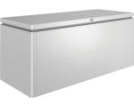 Hornbach Auflagenbox biohort LoungeBox 200, 200 x 84 x 88,5 cm, silber-metallic