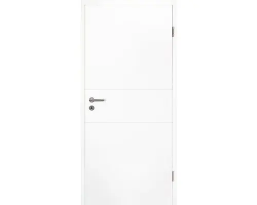 Innentüre Pertura Perla Weißlack 85x203 cm rechts