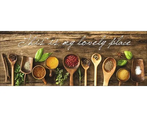Glasbild My Lovely Place I 50x125 cm GLA1367