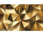 Hornbach Fototapete Vlies 3476 VEXXXL 3D gold 4-tlg. 415 x 254 cm