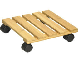 Pflanzenroller WagnerSystem Bamboo Bambus 29x29 cm Tragkraft 100 kg natur