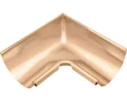 Zambelli Innenecke Kupfer halbrund 90° NW 105 mm
