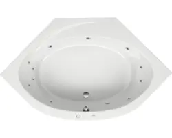 Whirlpool Ottofond Saskia System Komfort 150x150 cm weiß