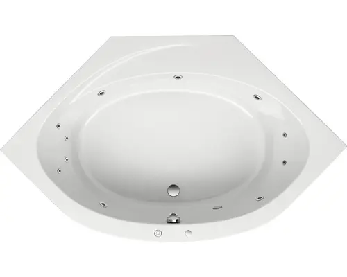 Whirlpool Ottofond Saskia System Komfort 150x150 cm weiß