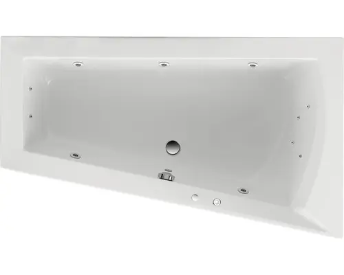 Whirlpool Ottofond Delta I Mod. A System Komfort 160x100x67,5 cm weiß