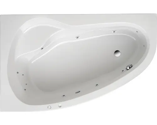 Whirlpool Ottofond Poel Mod. B System Komfort 175x110 cm weiß