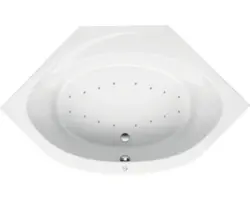 Whirlpool Ottofond Saskia System Air 150x150 cm weiß