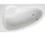Hornbach Whirlpool Ottofond Poel Mod. B System Air 175x110 cm weiß