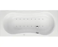 Whirlpool Ottofond Saipan System Air 180x80 cm weiß