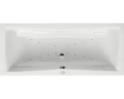 Whirlpool Ottofond Lusaka Duo System Air 190x80 cm weiß