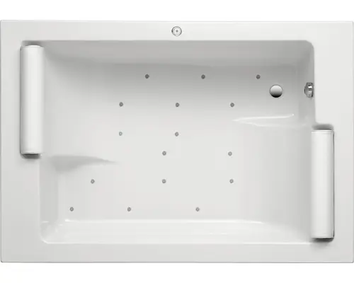 Whirlpool Ottofond Batain System Air 195x135 cm weiß