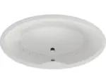 Hornbach Freistehender Whirlpool Ottofond Estena 179,5x94,5 cm System Komfort - Lightsystem weiß