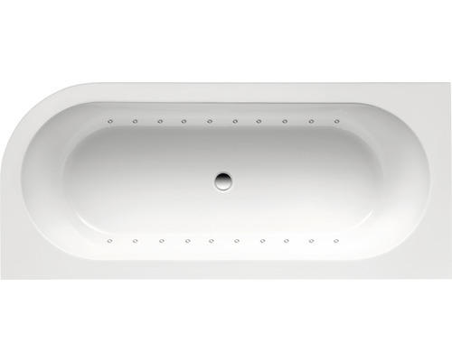 Whirlpool Ottofond Messina Corner A 178x78 cm System Komfort - Lightsystem weiß