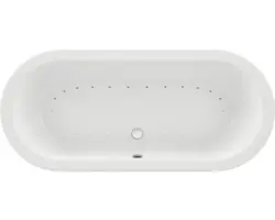 Freistehender Whirlpool Ottofond Trend 179,5x80 cm System Komfort - Silentsystem weiß