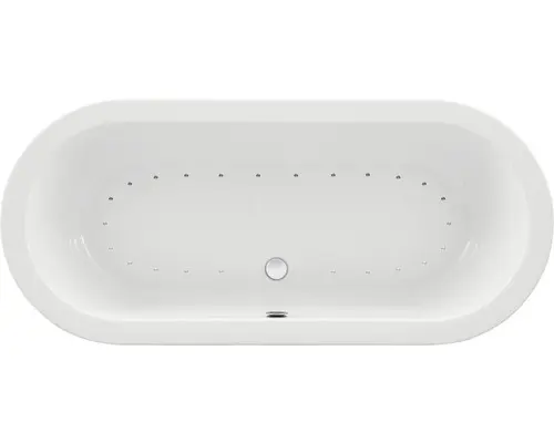 Freistehender Whirlpool Ottofond Trend 179,5x80 cm System Komfort - Silentsystem weiß