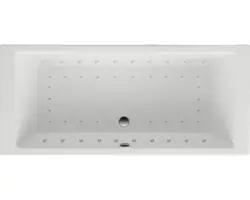 Freistehender Whirlpool Ottofond Comino 179,5x79,5 cm System Komfort - Lightsystem und Silentsystem weiß