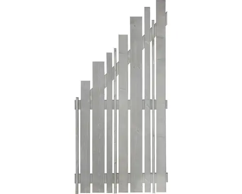 Abschlusselement Konsta Various links 90 x 180/90 cm hellgrau