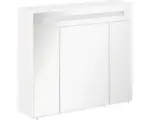 Hornbach LED-Spiegelschrank Fackelmann Kara 3-türig 80x70x22,5 cm weiß