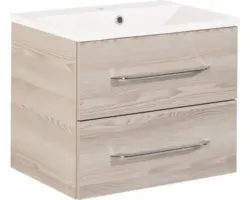 Badmöbel-Set Fackelmann B.clever 60 51x60x46 cm alaska esche