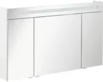 Hornbach LED-Spiegelschrank Fackelmann B.clever 3-türig 120x71x16 cm weiß
