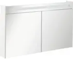 Hornbach LED-Spiegelschrank Fackelmann B.clever 2-türig 120x71x16 cm weiß