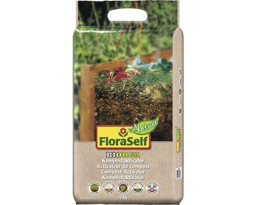 Kompostaktivator FloraSelf Nature BIORGA 4 kg vegan