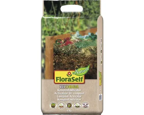 Kompostaktivator FloraSelf Nature BIORGA 4 kg vegan
