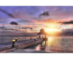 Hornbach Fototapete Vlies 18026 Maldives Sunset 7-tlg. 350 x 260 cm