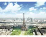 Hornbach Fototapete Vlies 18294 Eiffel Tower 7-tlg. 350 x 260 cm