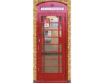 Hornbach Fototapete Vlies 19549 Türtapete Telephone Box 2-tlg. 90 x 200 cm