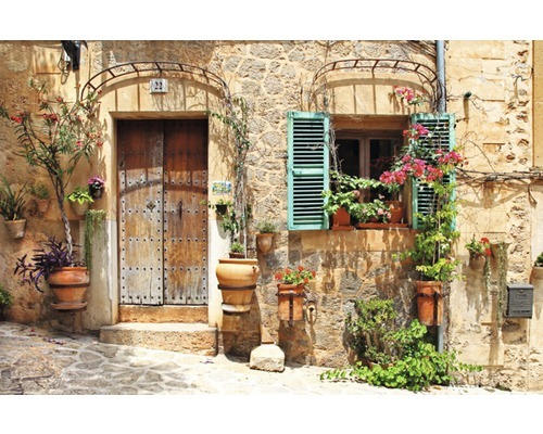 Fototapete Papier 97032 Charming Street 7-tlg. 350 x 260 cm