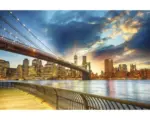 Hornbach Fototapete Papier 97039 Manhattan Sunset 7-tlg. 350 x 260 cm