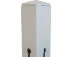 Pfosten für Öland und Malmö 9 x 9 x 160 cm beige