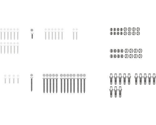 Ersatz Befestigungset basano und Basano HB16001