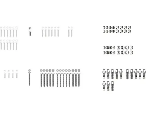 Ersatz Befestigungset basano und Basano HB16001