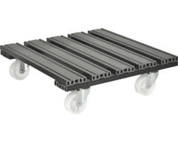 Pflanzenroller WagnerSystem WPC 38,5x38,5 cm Tragkraft 150 kg anthrazit