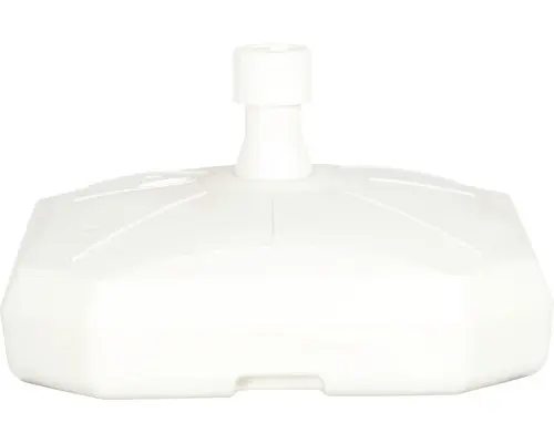 Schirmständer Siena Garden Kunststoff 50 kg weiß