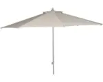 Hornbach Sonnenschirm Marktschirm Siena Garden Push-Up Ø 300 cm Polyester natur