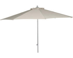 Sonnenschirm Marktschirm Siena Garden Push-Up Ø 300 cm Polyester natur