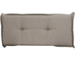 Hornbach Auflage für Bank Madison Panama 110 x 48 cm hellgrau/beige