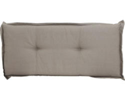 Auflage für Bank Madison Panama 110 x 48 cm hellgrau/beige