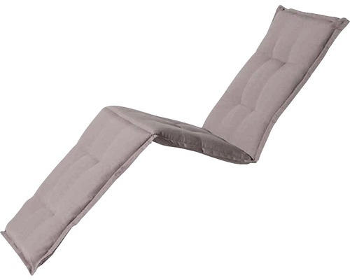 Auflage für Relaxliege Madison Panama 190 x 65 cm grau/beige