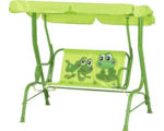 Hornbach Kinder-Hollywoodschaukel Siena Garden 77 x 117 x 107 cm Textilgewebe 2-Sitzer grün
